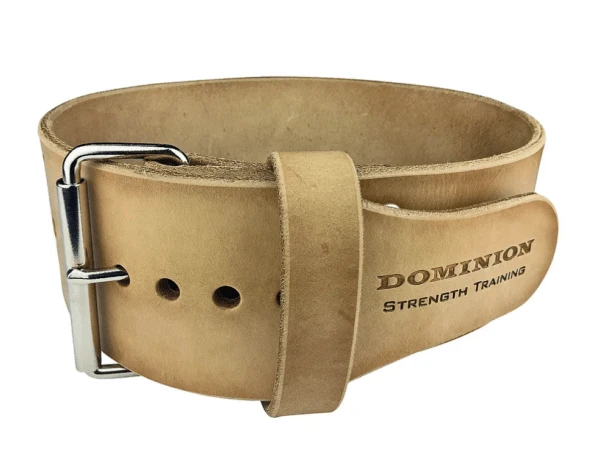 Dominion 4-Inch Single Ply Leather Belt 3 Dominion 4-Inch Single Ply Leather Belt