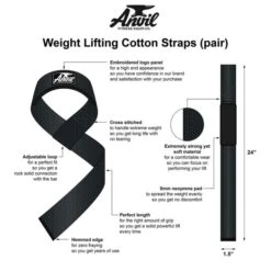 Anvil Fitness Lifting Straps -Fitbit Sales Store 6be93f7a96fed60c477d30ae1de032fd 5d0a75791d717 600x600 1